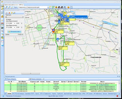 Программа мониторинга транспорта GPS GSM